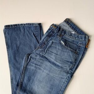 AE Men's Blue Denim Jeans - Classic Straight Fit